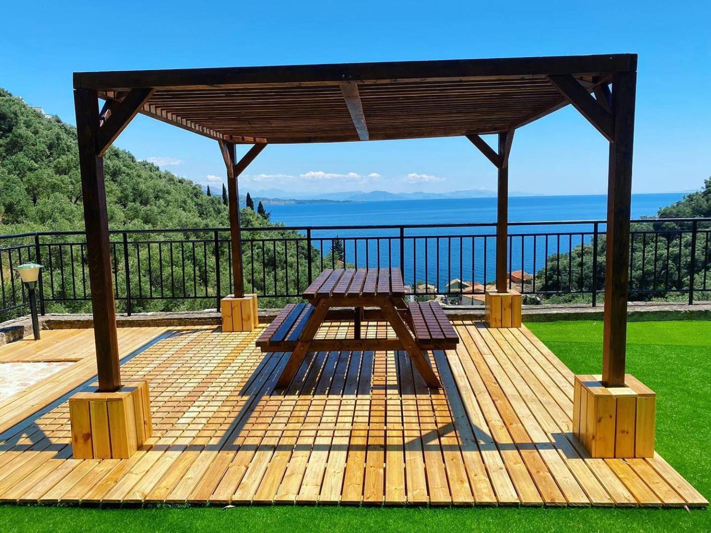 Silent Bay Apartments Katavolos Luaran gambar